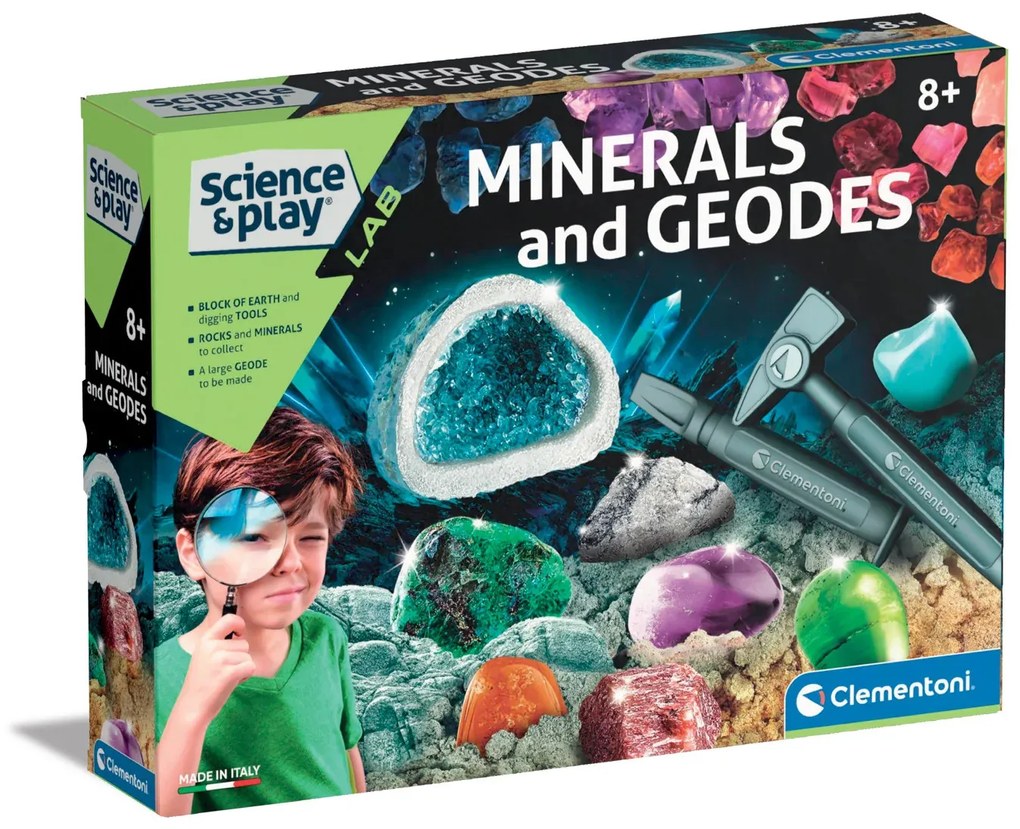 Detské laboratórium - Minerály a geódy