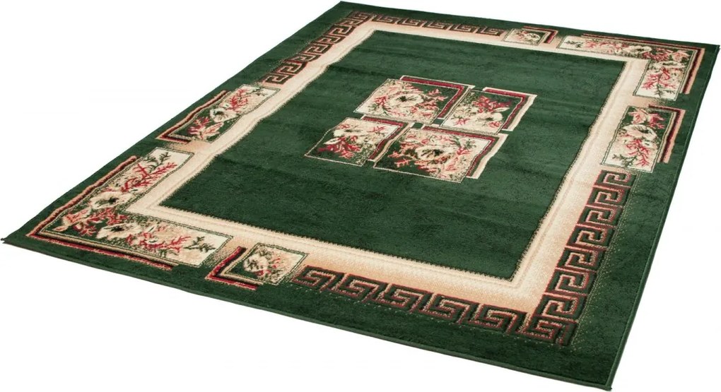 TA Koberec 4489A ZELENÝ ATLAS PP Rozmer: 160x230 cm