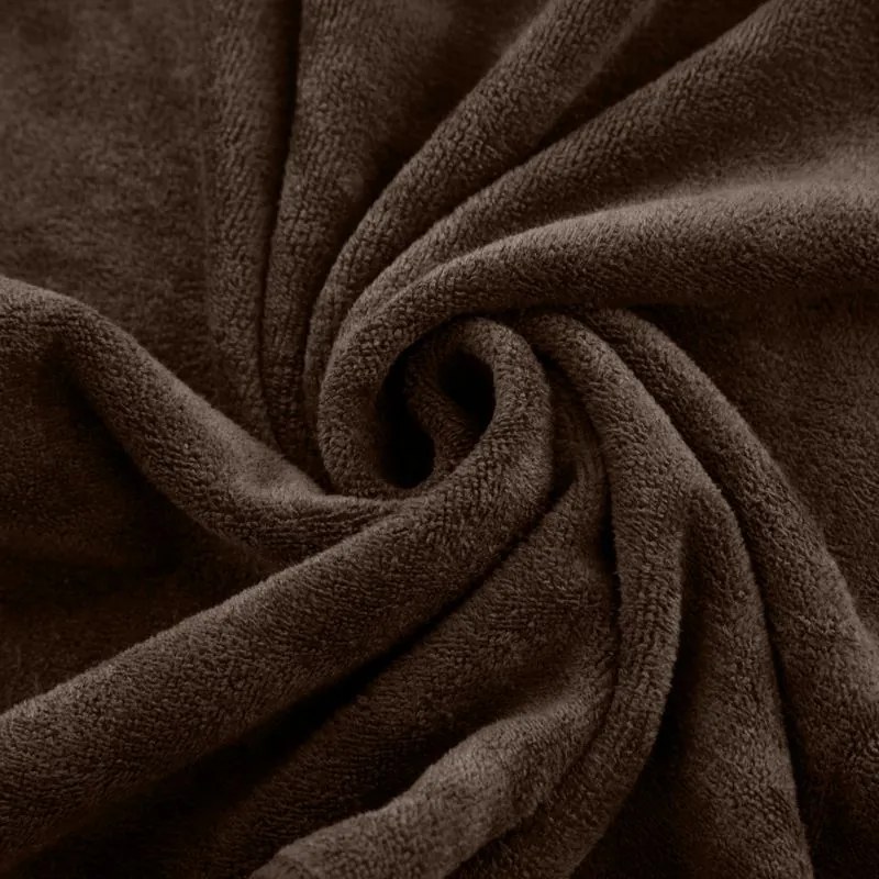 Dekorstudio Rýchloschnúci uterák AMY - hnedý Rozmer uteráku: 70x140cm