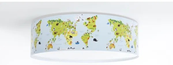 Detské stropné svietidlo SWEET DREAMS 2xE27/60W/230V pr. 40 cm