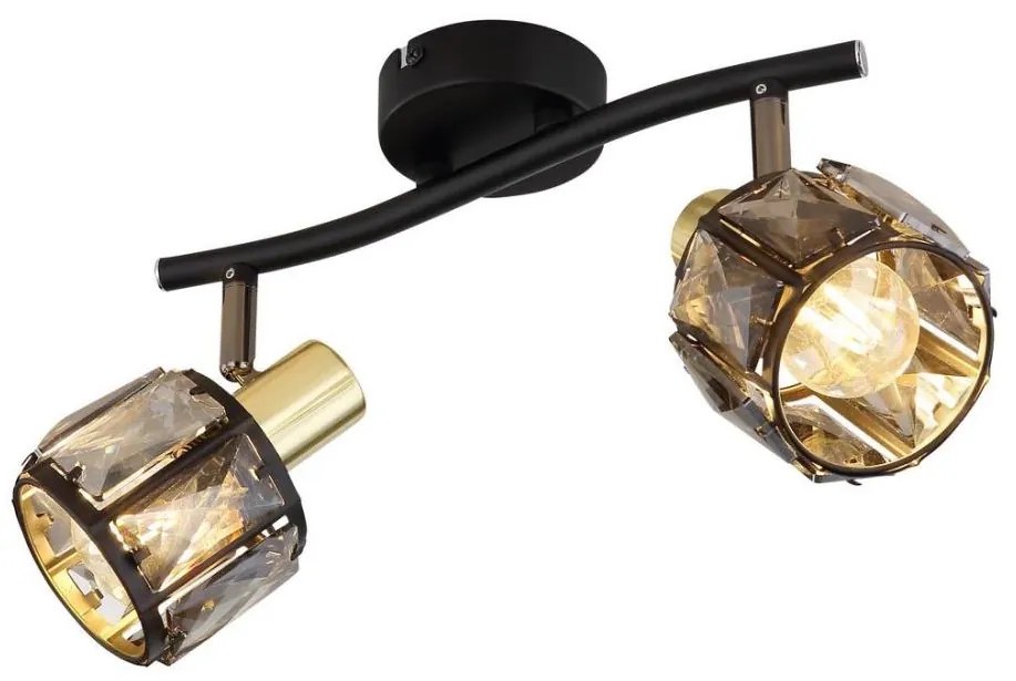 Globo 54357-2B - Bodové svietidlo INDIANA 2xE14/40W/230V