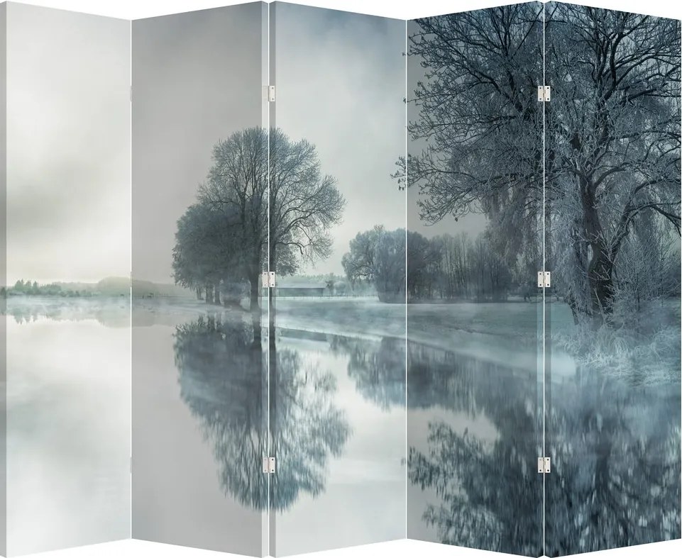 Paraván - Zimná príroda (210x170 cm)