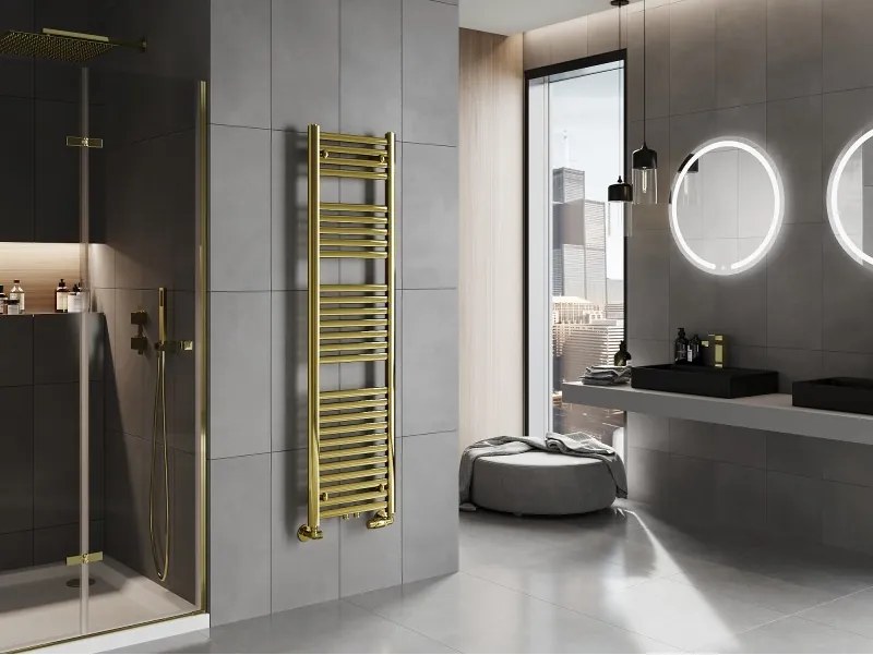 Mexen Hades, vykurovacie teleso 1500x400 mm, 453 W, zlatá lesklá, W104-1500-400-00-50