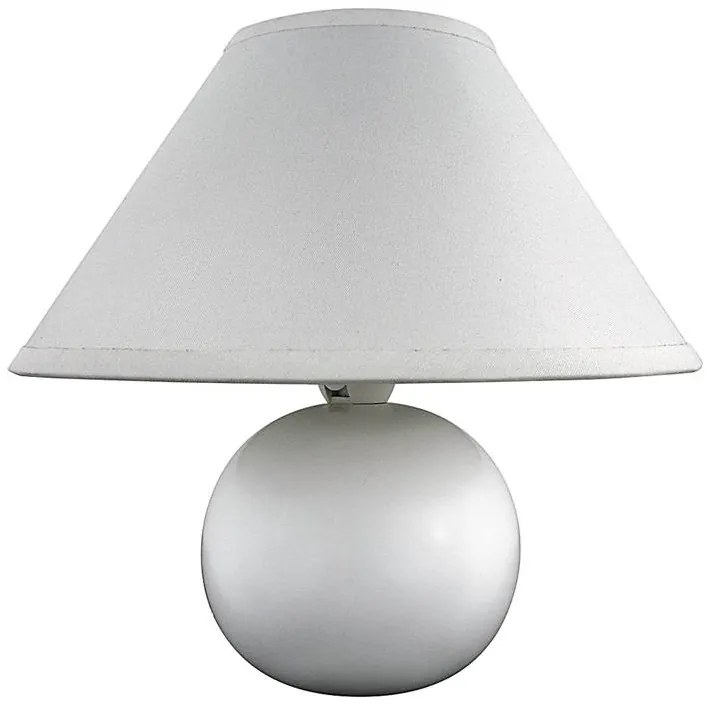 Stolná lampa ARIEL, biela Rabalux ARIEL 004901