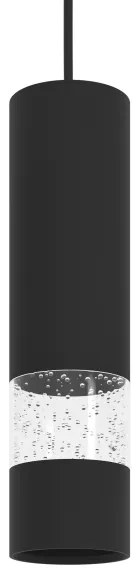 Eglo 39705 - LED Luster na lanku BERNABETA 1xGU10/4,6W/230V čierna