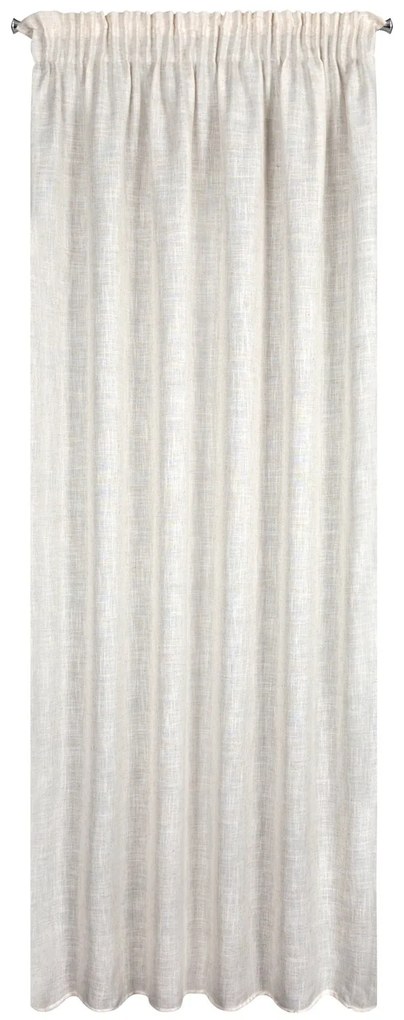 ZÁVES NA PÁSKE KARLI 140X270 CM KRÉMOVÁ