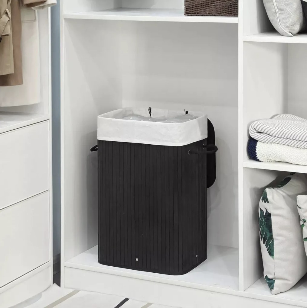 Kôš na bielizeň OLI 72 L čierny