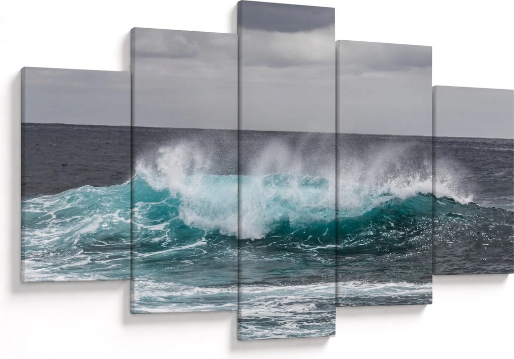 Obraz - Vlny v oceáne (150x105 cm)