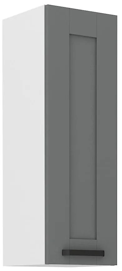 Kuchynská skrinka Luna dustgrey/biela 30G-90 1F
