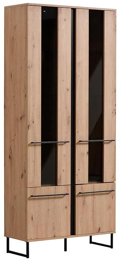 Vitrína Sardinia Vs2 Artisan/Čierna 11008233