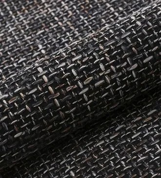 Luxusná rohová rozkladacia pohovka čierno sivej farby 233 x 140 cm