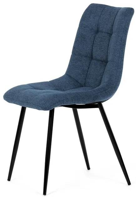 Autronic BONTEC Jedálenská stolička, modrá, látka, DCL-193 BLUE2 Farba: Hnedá