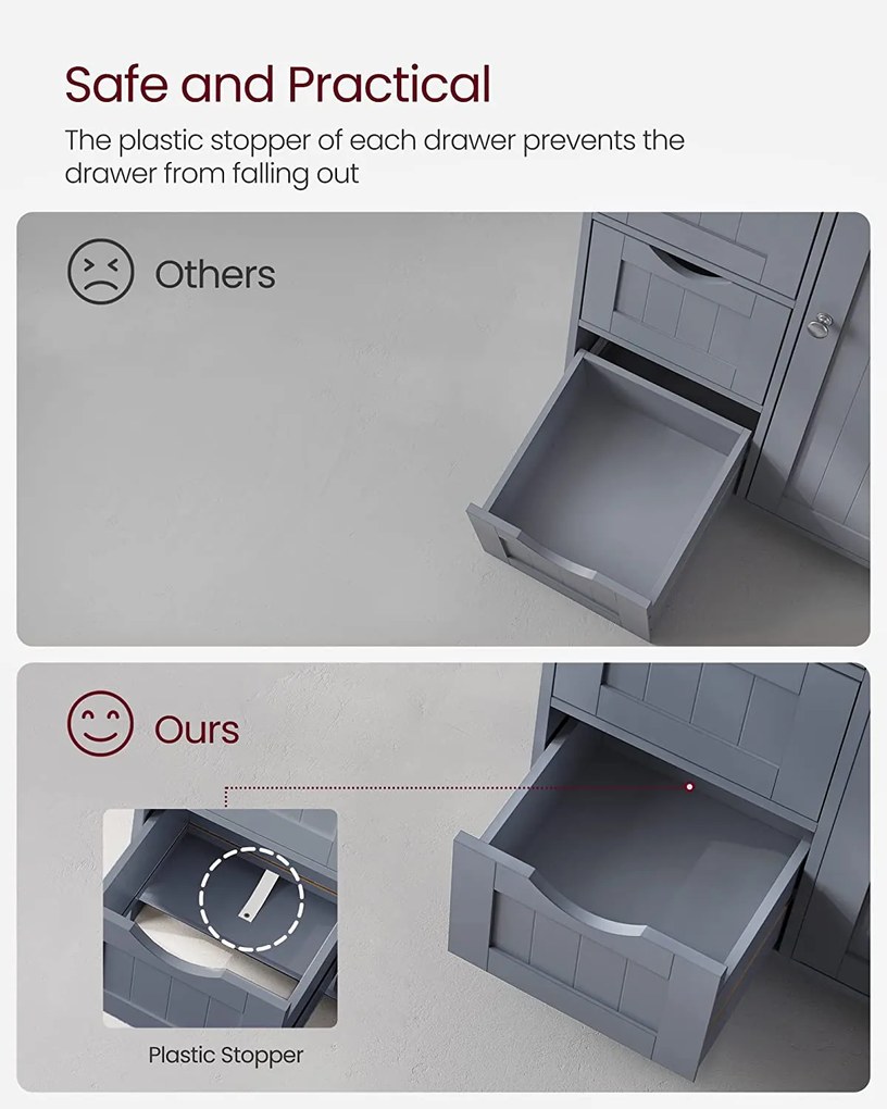 Úložná skrinka SONGMICS LHC41GY