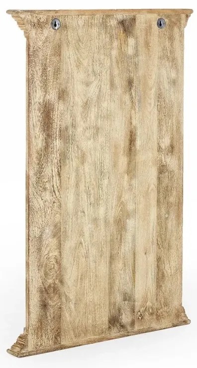 furniture-nabytek.cz - Masivní šatní panel Patina z mangového dřeva, lakovaný, přírodní barva – 70×6×110 cm