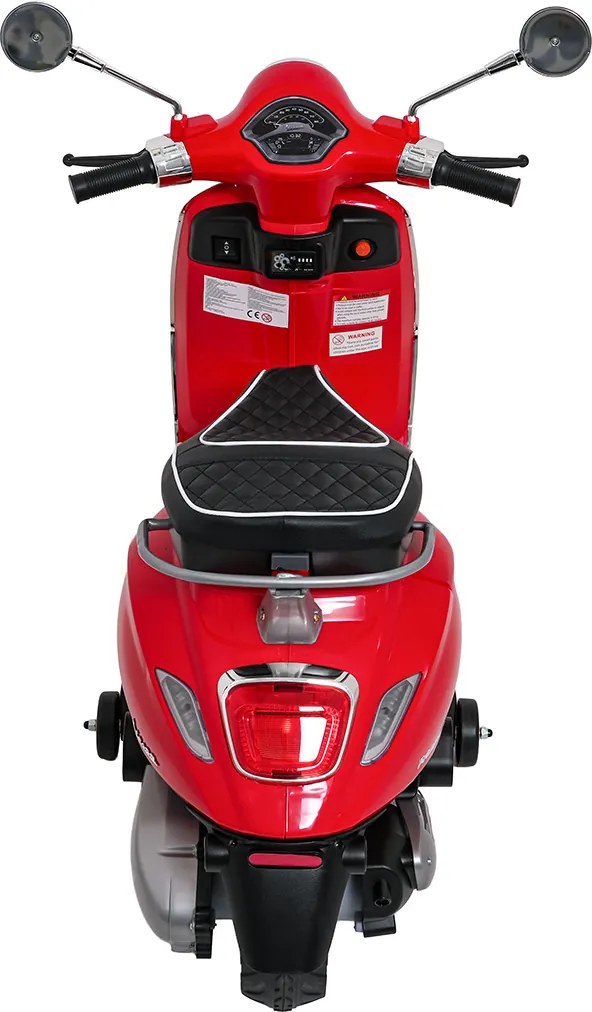 Ramiz Vespa skúter ROMA Červená