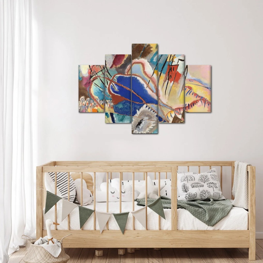 Obraz -  Vasily Kandinsky, Improvisation No. 30 (Cannons), reprodukcia (150x105 cm)
