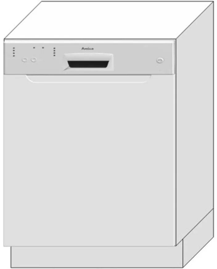 Dvierka na umývačku Zoya 60po Biely hrášok