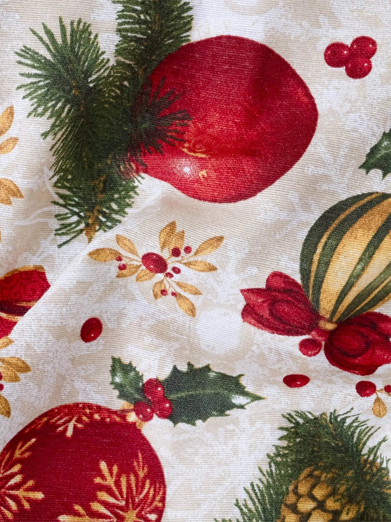 Vianočná obliečka na vankúš Zimná slávnosť - 40 × 40 cm