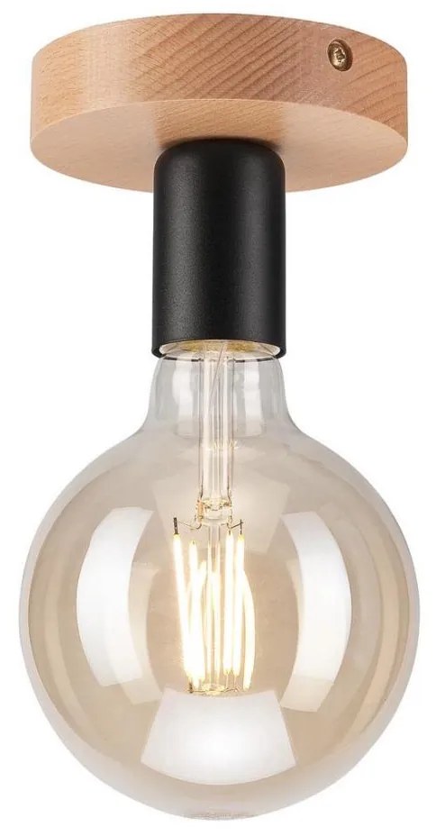 Prisadený luster VITO 1xE27/60W/230V buk