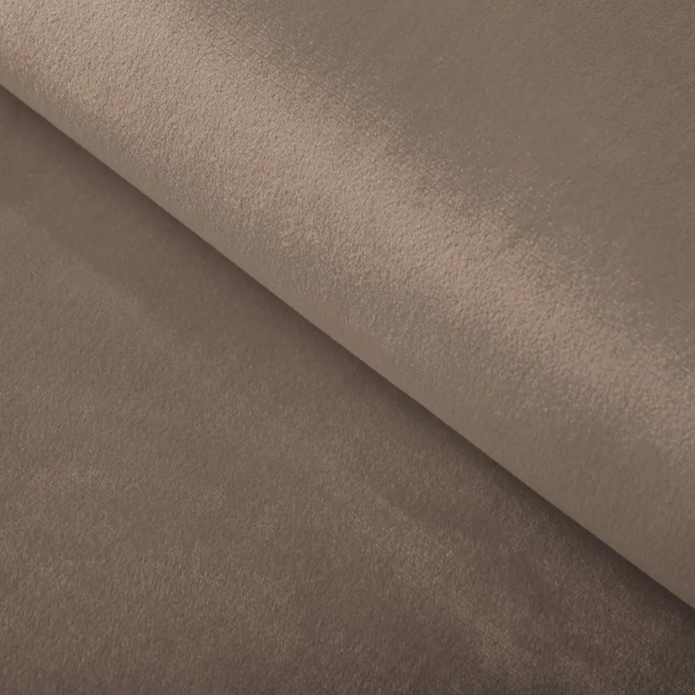 Biante Zamatový štvorcový obrus Velvet Prémium SVP-005 Svetlo hnedý 50x50 cm