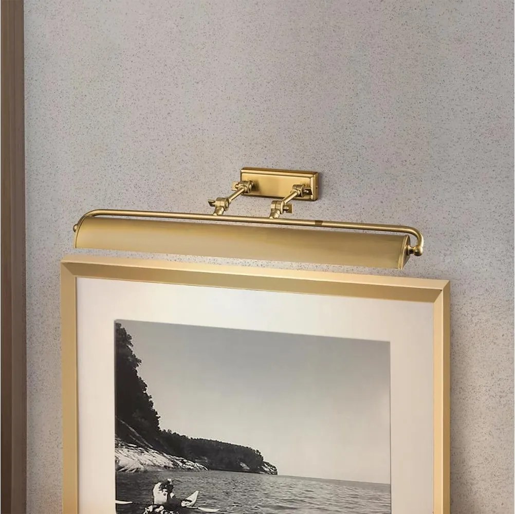 Elstead WINCHFIELD-PLL-AB - Obrazové svietidlo WINCHFIELD 4xE14/40W/230V zlaté