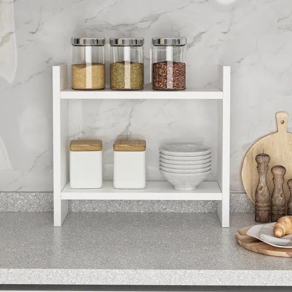 Kuchynská polica DENVER 30x34 cm biela