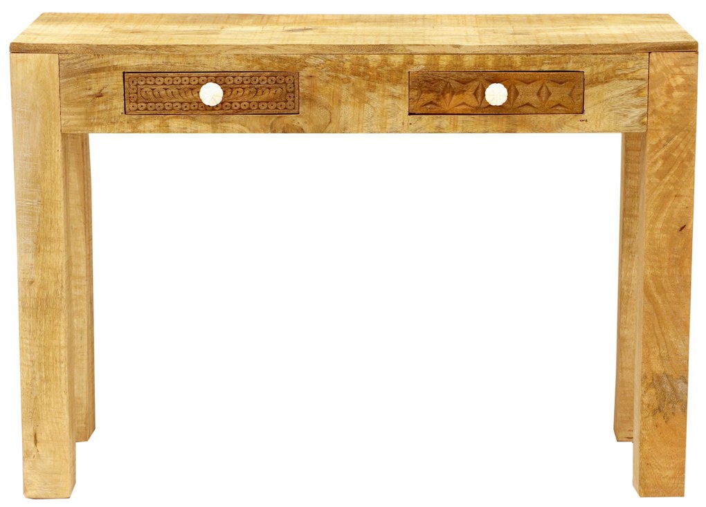 furniture-nabytek.cz - Drevený toaletný stolík z masívu mango 110x76x40
