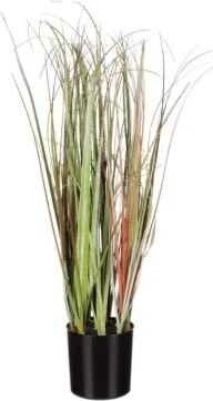 Umelá rastlina v kvetináči Tráva 58 cm, zelená%