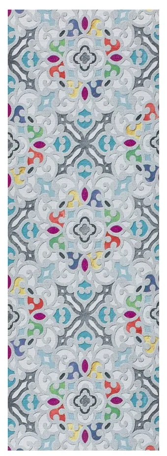 Modrý prateľný behúň 52x200 cm Ricci Valentina – Universal