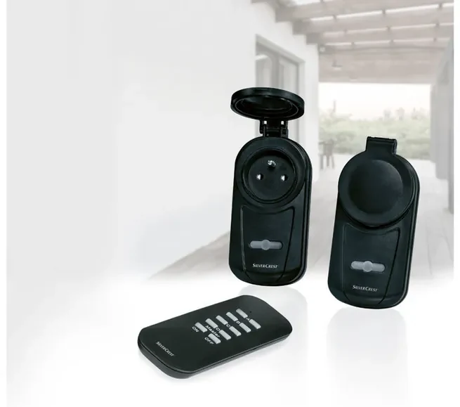 SILVERCREST® Interiérové/Exteriérové rádiové zásuvky (súprava exteriérových rádiových zásuviek, 3-dielna) (100356804)