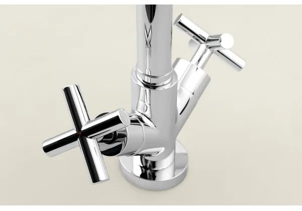 Sapho - Umývadlová batéria AXIA v lesklom chróme