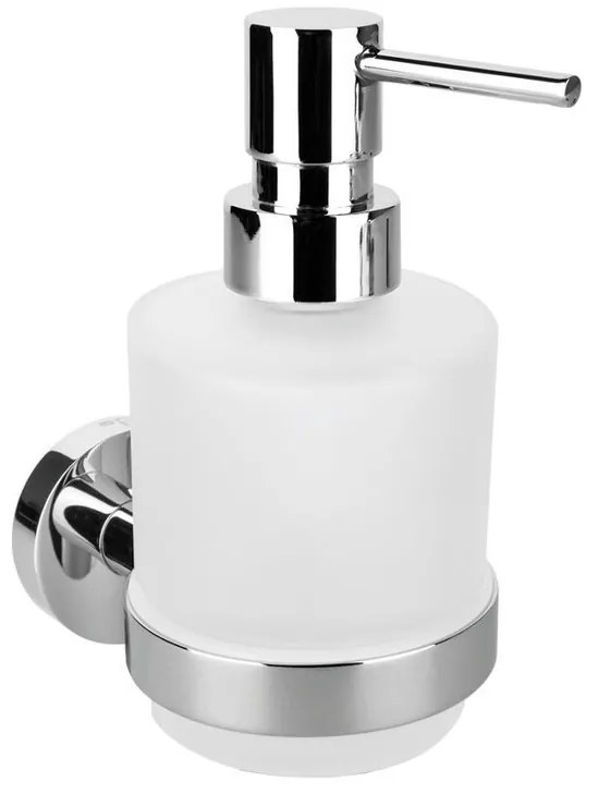 Sapho Sapho, X-ROUND dávkovač mydla 200ml, mliečne sklo, chróm, XR103