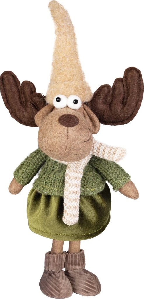 Dekorácia MagicHome Vianoce, Sob, dievča, 22 x 14 x 53 cm (53 cm)