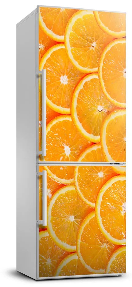 Nálepka na chladničku Plátky pomaranča FridgeStick-70x190-f-82047146