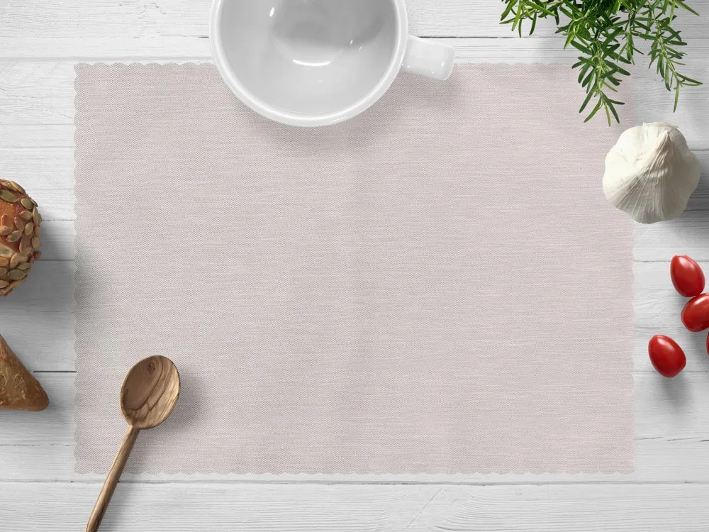 Biante Teflónové prestieranie na stôl TF-066 Béžové režné 35x45 cm