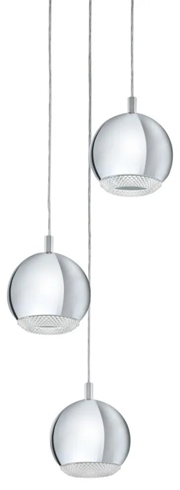 Eglo 95913 - LED Luster CONESSA 3xGU10-LED/4W/230V