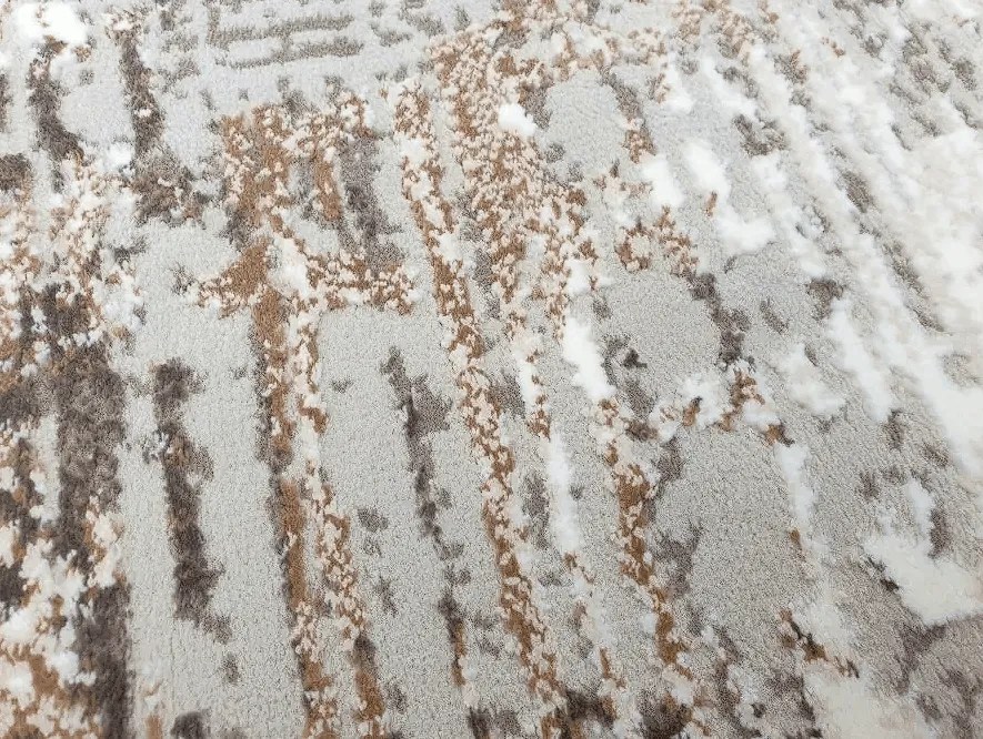 DC Koberec Exclusive kruh 200 tmavá vizion zlatá Rozmer: Ø 140 cm (kruh)