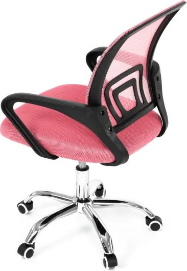 Detská otočná stolička ružová KA-L103 PINK