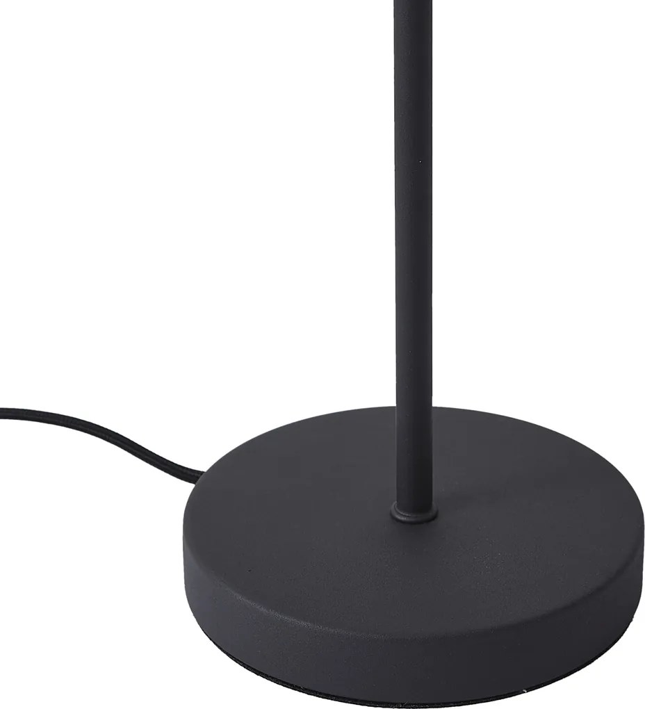 Moderná stolná lampa čierna so zlatom 1-svetlo - Magno