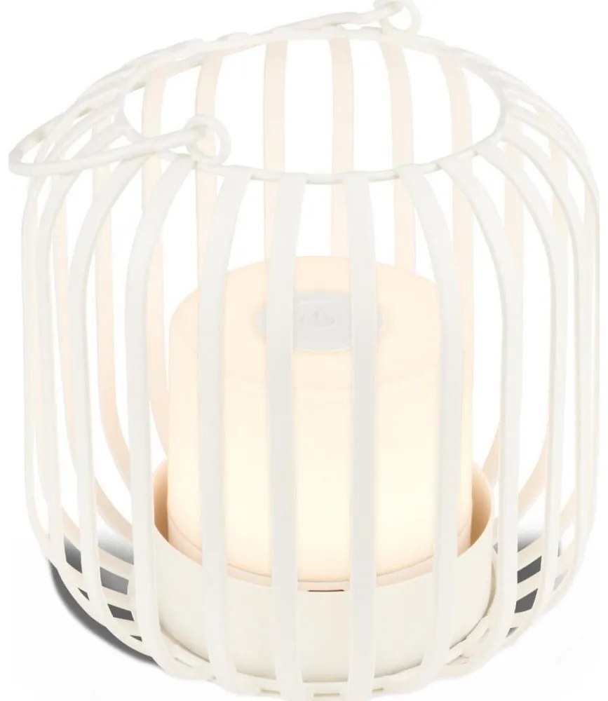 Brilo - LED Stmievateľná nabíjacia stolná lampa LED/2W/5V IP44 biela