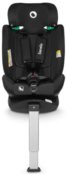 Lionelo - Autosedačka s otočnou základňou BRAAM i-Size 40-150 cm Black Carbon