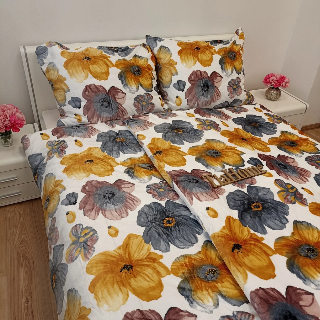 Mikroplyšové obliečky Daisy 200x140cm+90x70cm