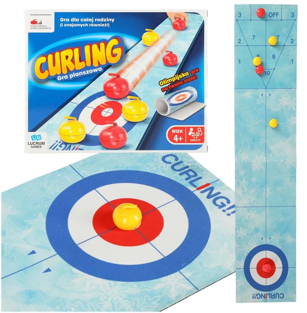 KIK Stolová hra na curling LUCRUM GAMES
