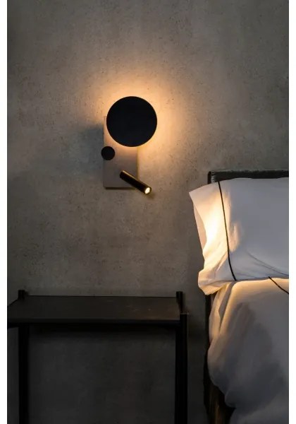 FARO 20066 - LED Stmievateľná nástenná lampička KLEE LED/10W/230V + LED/3W ľavá