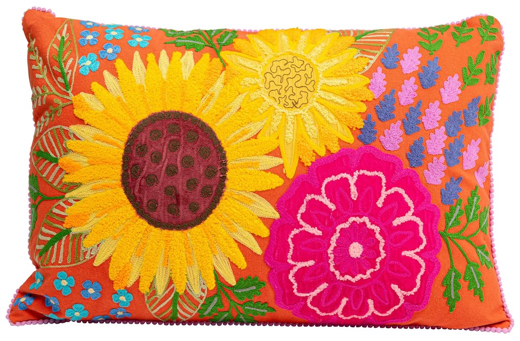 Girasole vankúš viacfarebný 60x40 cm