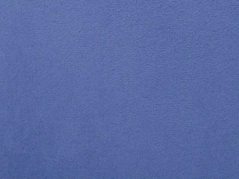 Zamatová taburetka modrá SOPHIA Beliani