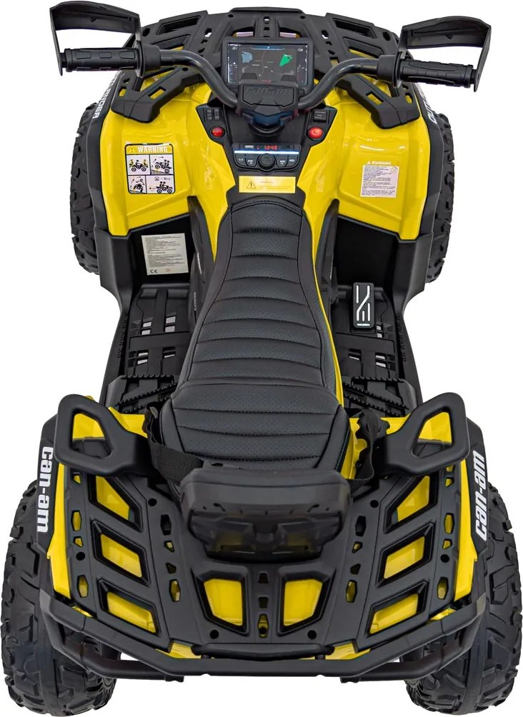 Ramiz Štvorkolka Can Am Outlander ATV žltá