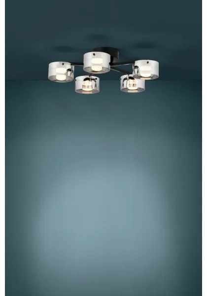 Eglo 39874 - LED Stmievateľný prisadený luster COPILLOS 5xLED/5,4W/230V