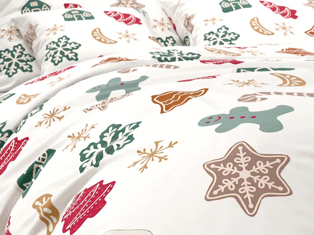 Bavlnené obliečky HOLLY biele Rozmer obliečky: 70 x 90 cm | 140 x 220 cm