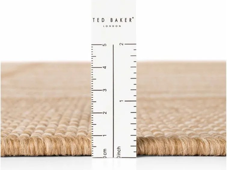 Krémovobiely/v prírodnej farbe vnútorný a vonkajší koberec 200x300 cm Haringey Allington – Ted Baker